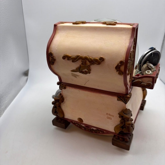 Disney Tinker Bell Treasure Jewelry Box Musical Water Snow Globe You Can Fly - Picture 3 of 13